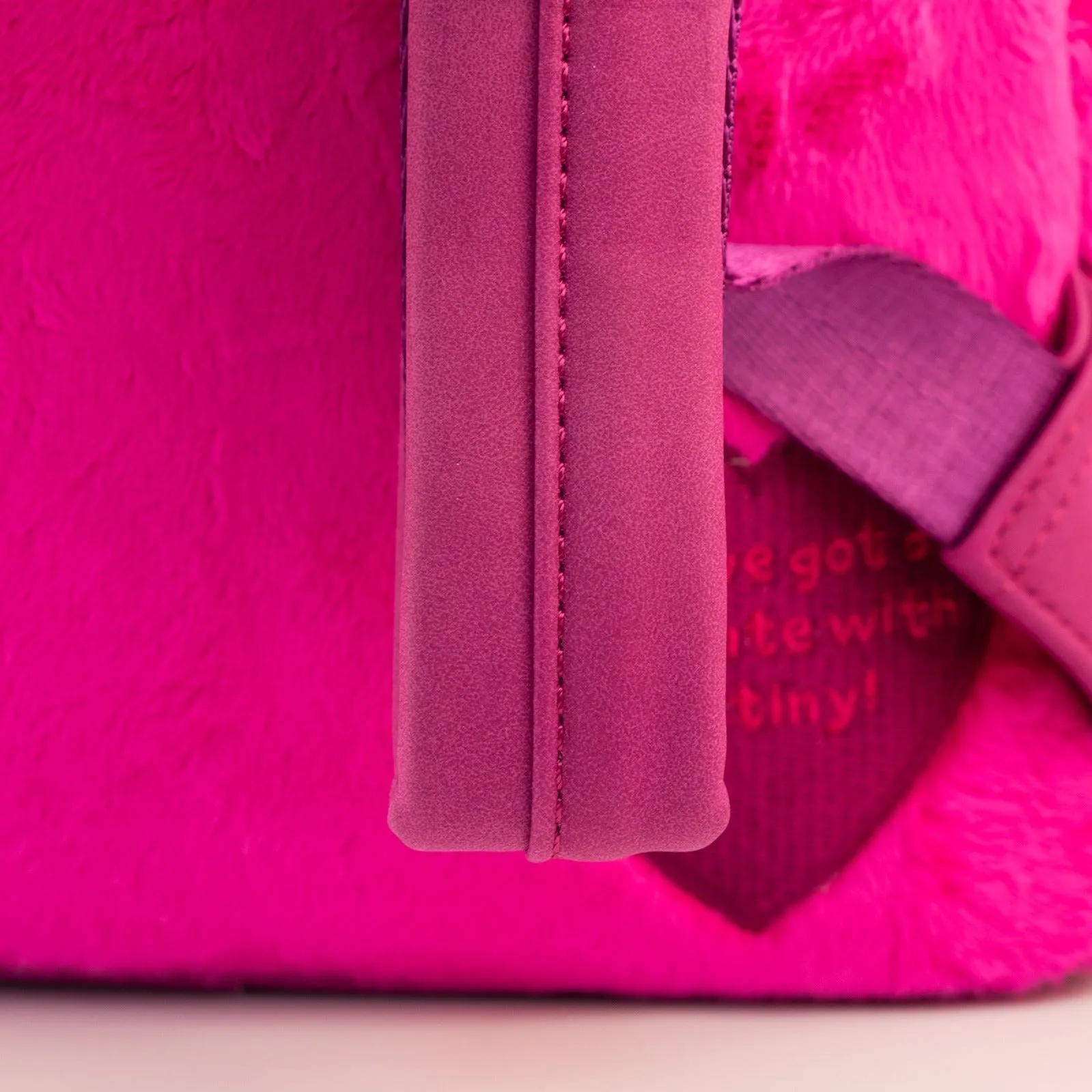 Loungefly x Disney Pixar Toy Story Lotso Sherpa Mini Backpack