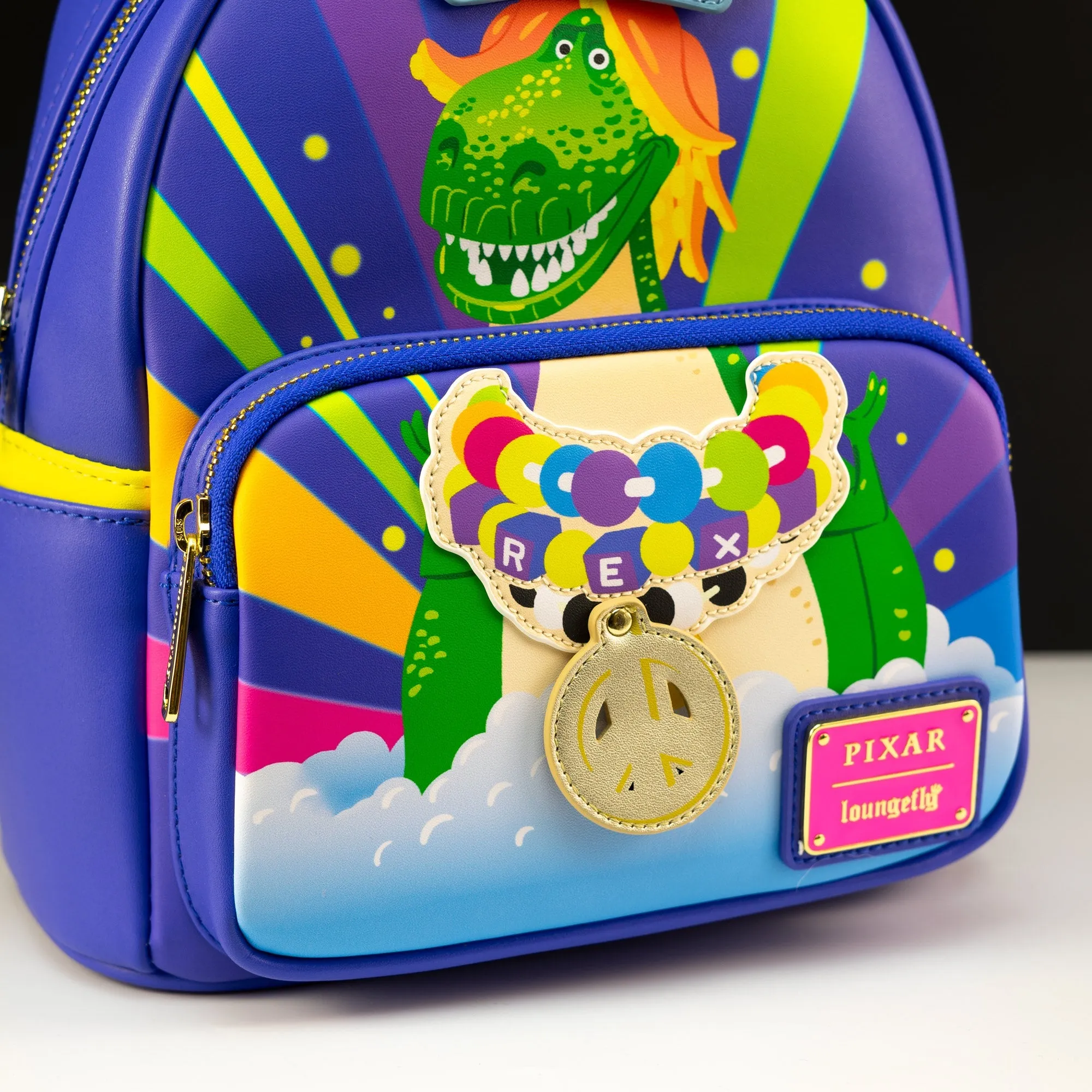 Loungefly x Disney Pixar Toy Story Partysaurus Rex Mini Backpack