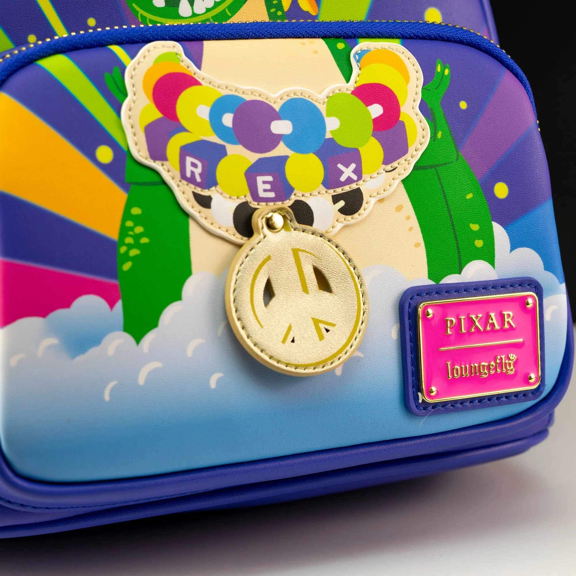 Loungefly x Disney Pixar Toy Story Partysaurus Rex Mini Backpack