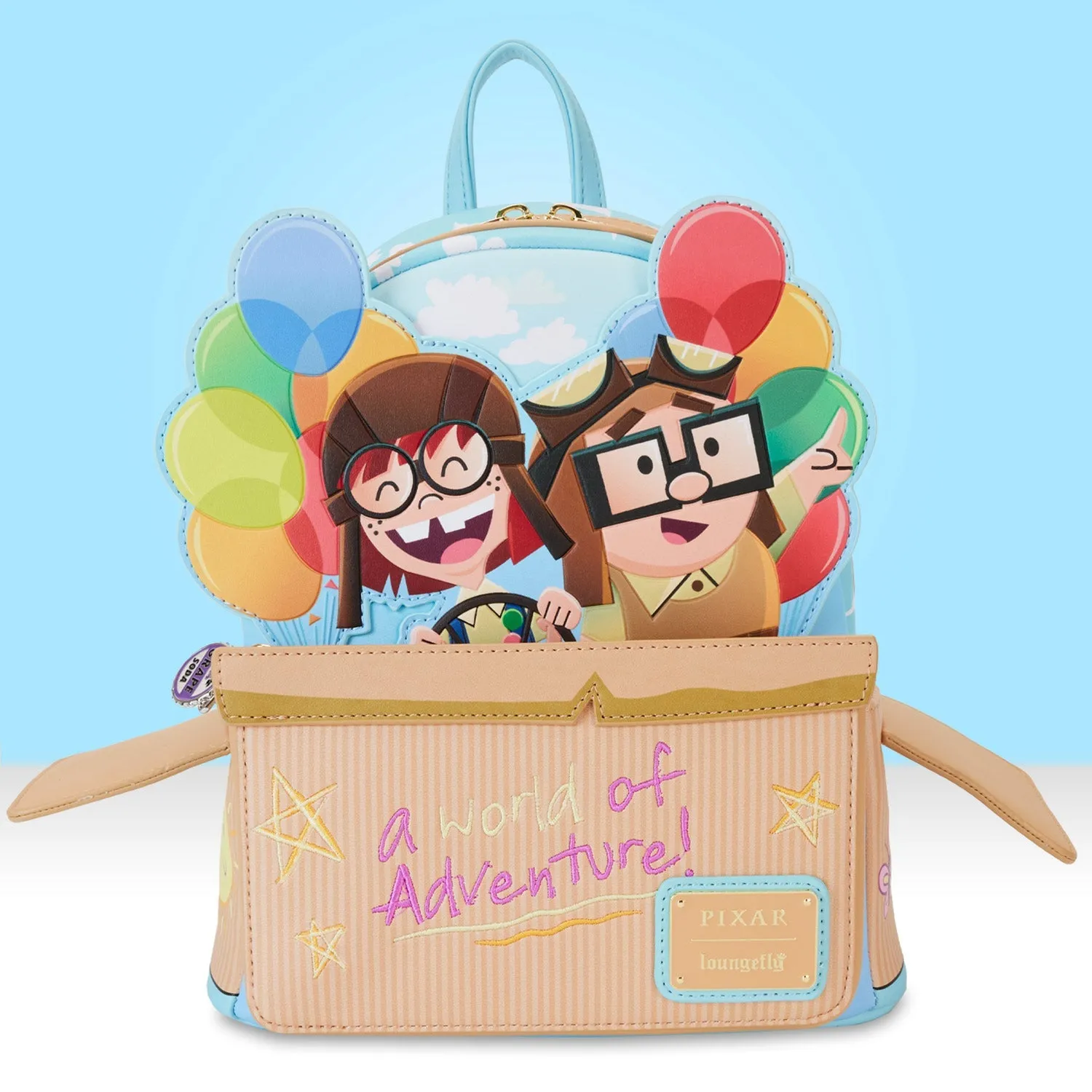 Loungefly x Disney Pixar Up 15th Anniversary Spirit of Adventure Mini Backpack