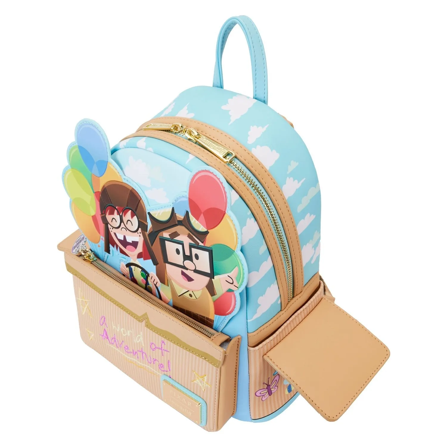 Loungefly x Disney Pixar Up 15th Anniversary Spirit of Adventure Mini Backpack