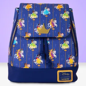 Loungefly x Disney Princess Carousel Mini Backpack