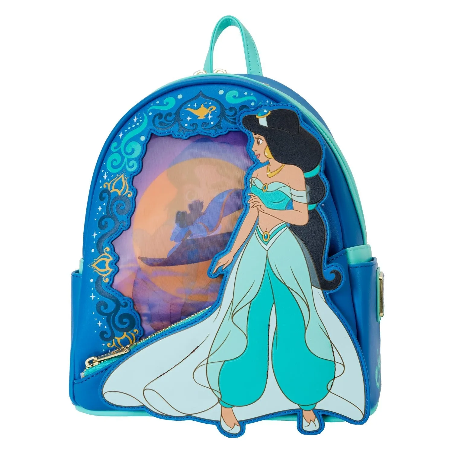 Loungefly x Disney Princess Jasmine Lenticular Mini Backpack
