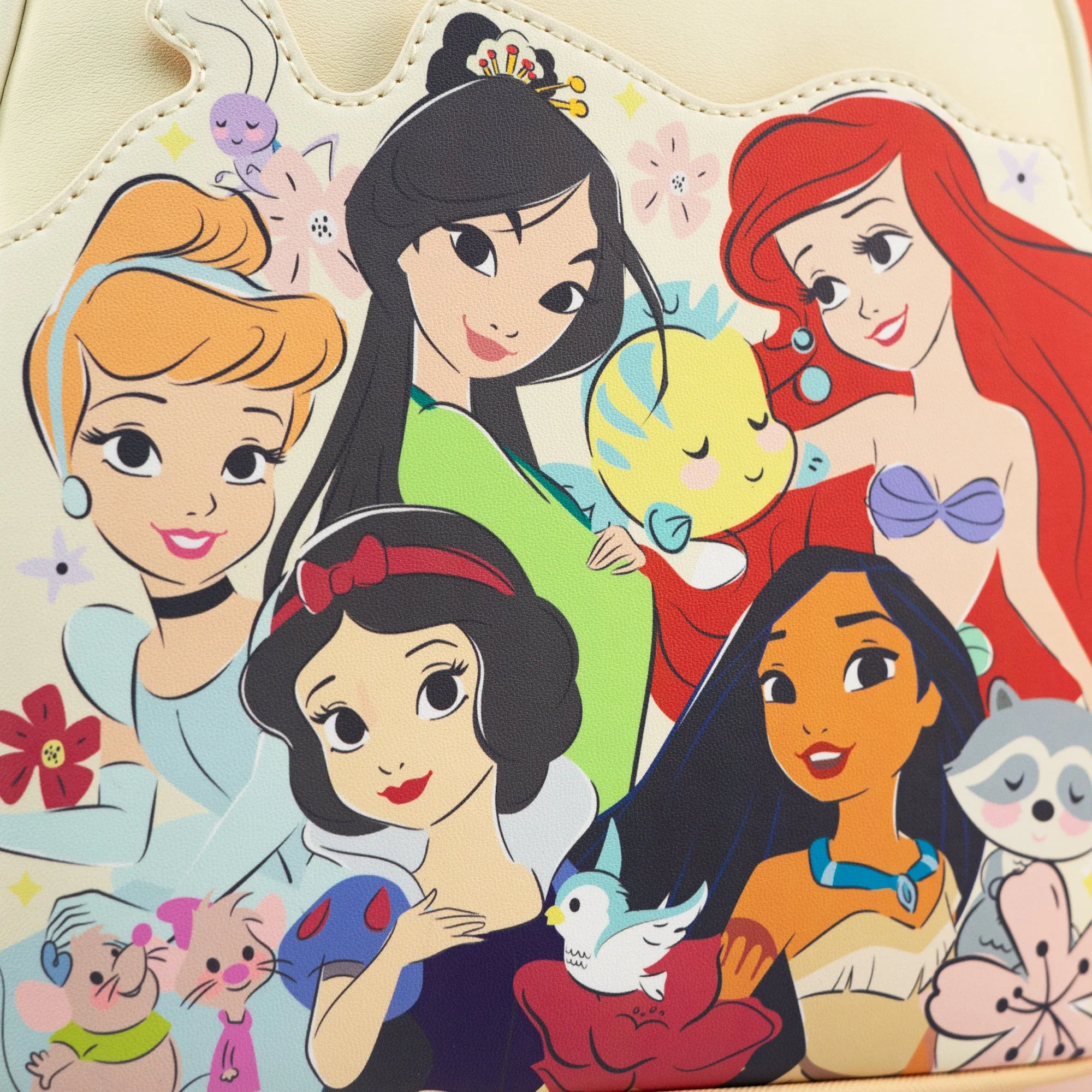 Loungefly x Disney Princesses and Sidekicks Mini Backpack