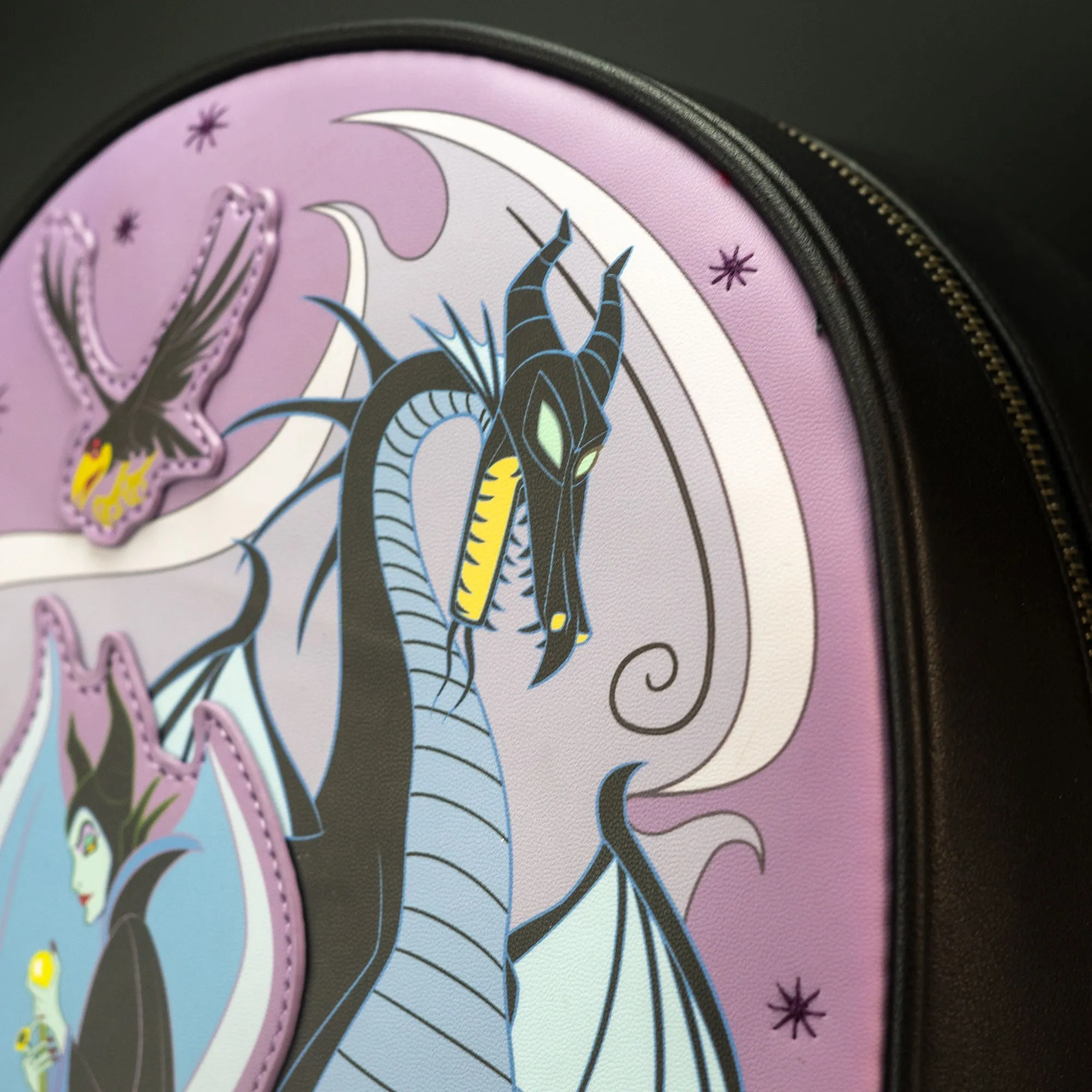 Loungefly x Disney Sleeping Beauty Maleficent Dragon Phase Mini Backpack
