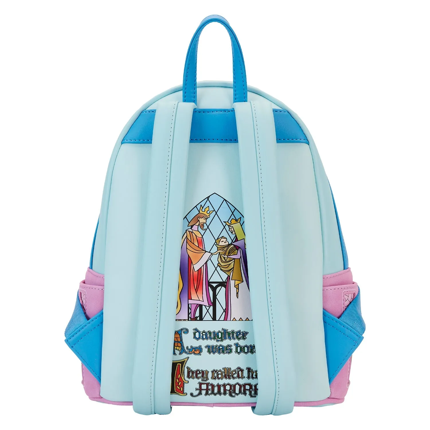 Loungefly x Disney Sleeping Beauty Stained Glass Castle Mini Backpack