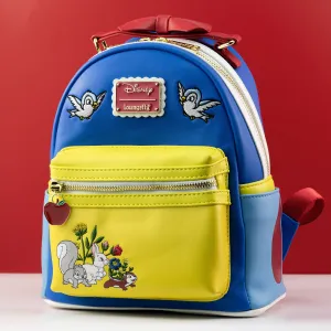 Loungefly x Disney Snow White Cosplay Bow Handle Mini Backpack