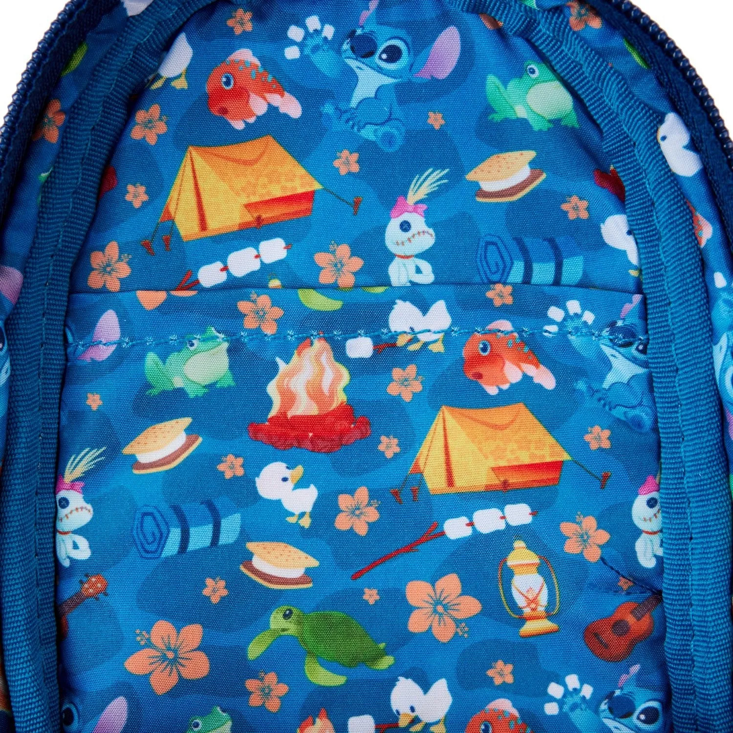 Loungefly x Disney Stitch Camping Cuties Mini Backpack Pencil Case