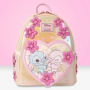 Loungefly x Disney Stitch Cherry Blossom Mini Backpack