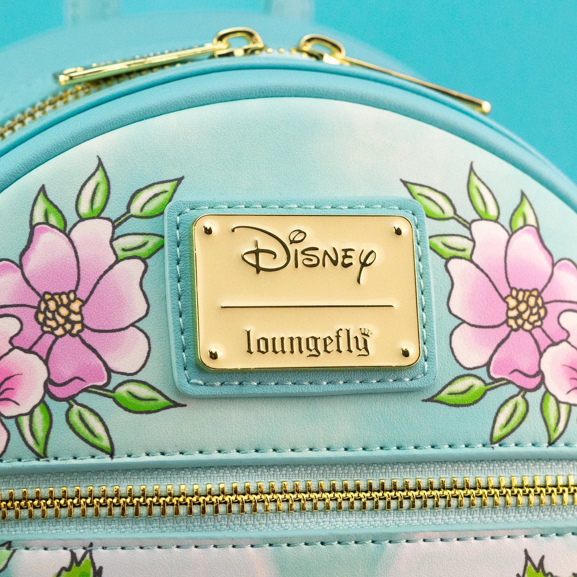 Loungefly x Disney Stitch with Ducklings Tropical Mini Backpack