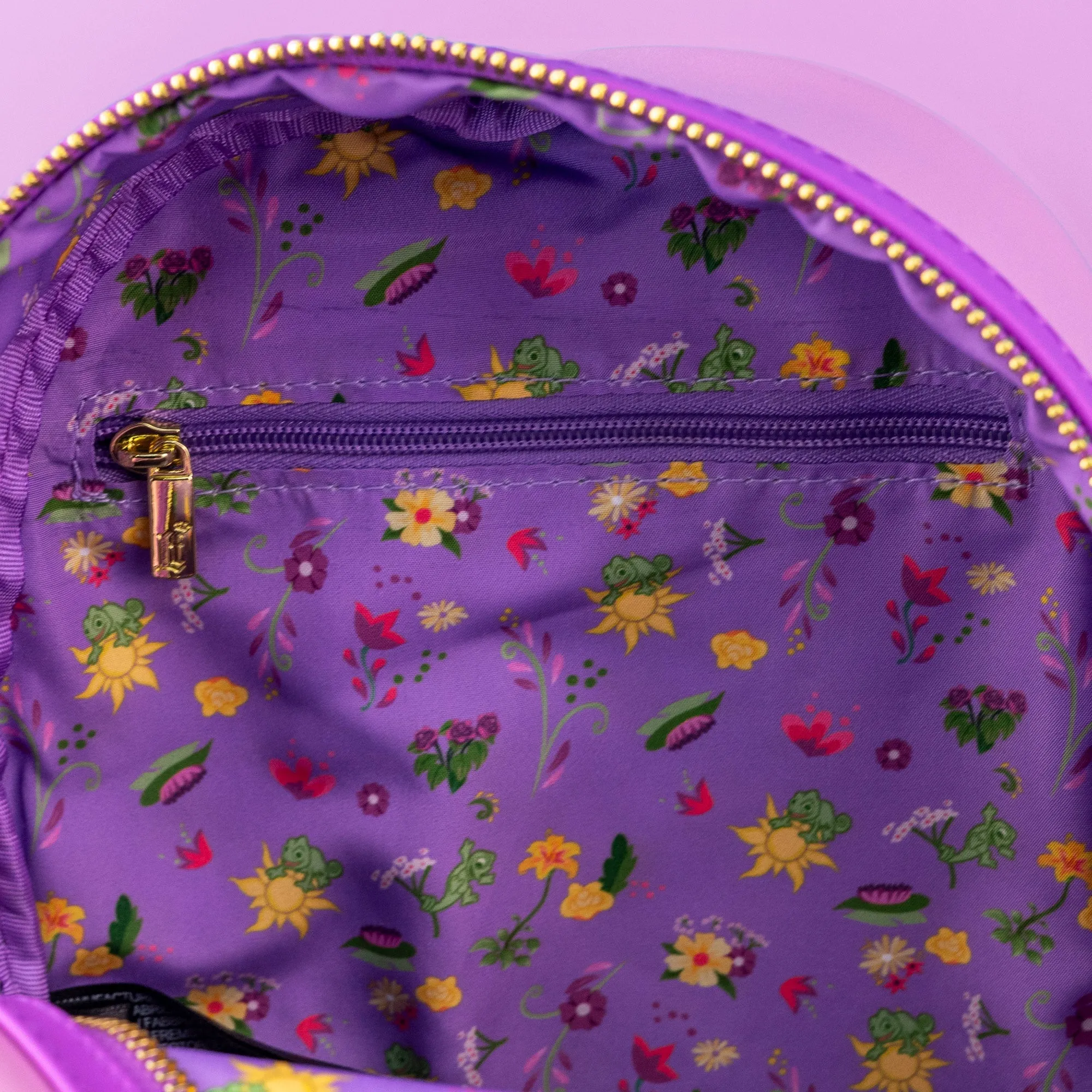 Loungefly x Disney Tangled Rapunzel Die Cut Window Scene Mini Backpack