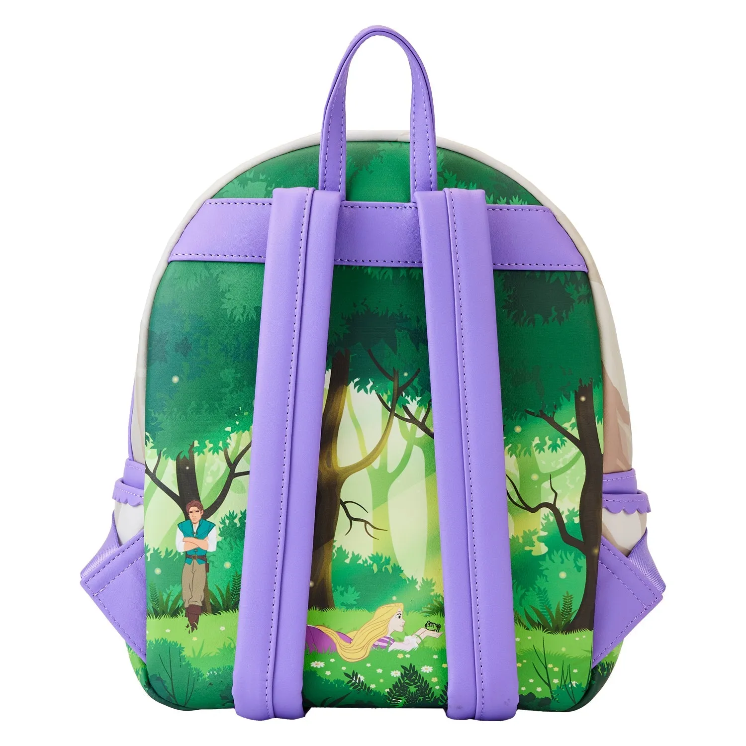 Loungefly x Disney Tangled Rapunzel Swinging From Tower Mini Backpack