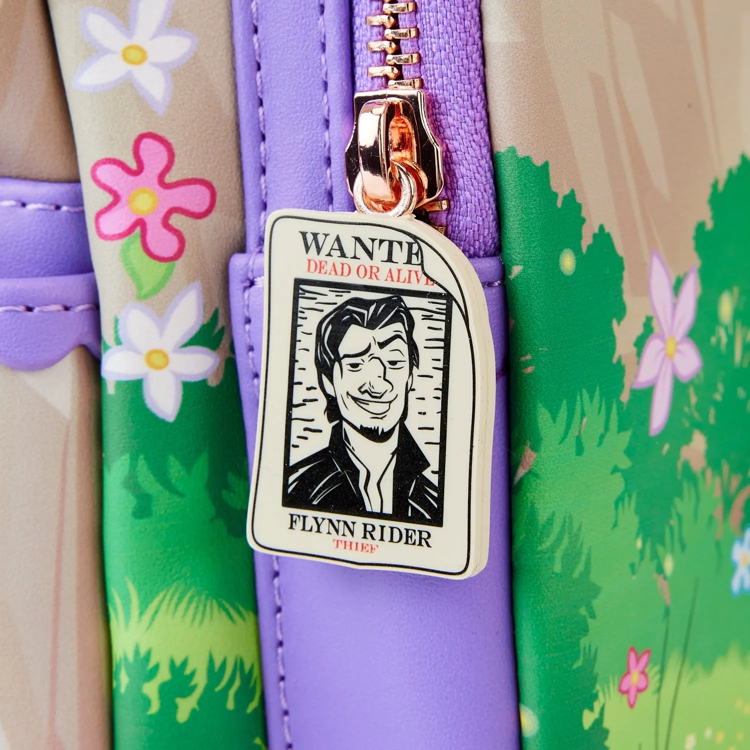 Loungefly x Disney Tangled Rapunzel Swinging From Tower Mini Backpack