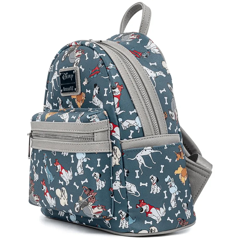 Loungefly x Disney The Dogs of Disney AOP Mini Backpack