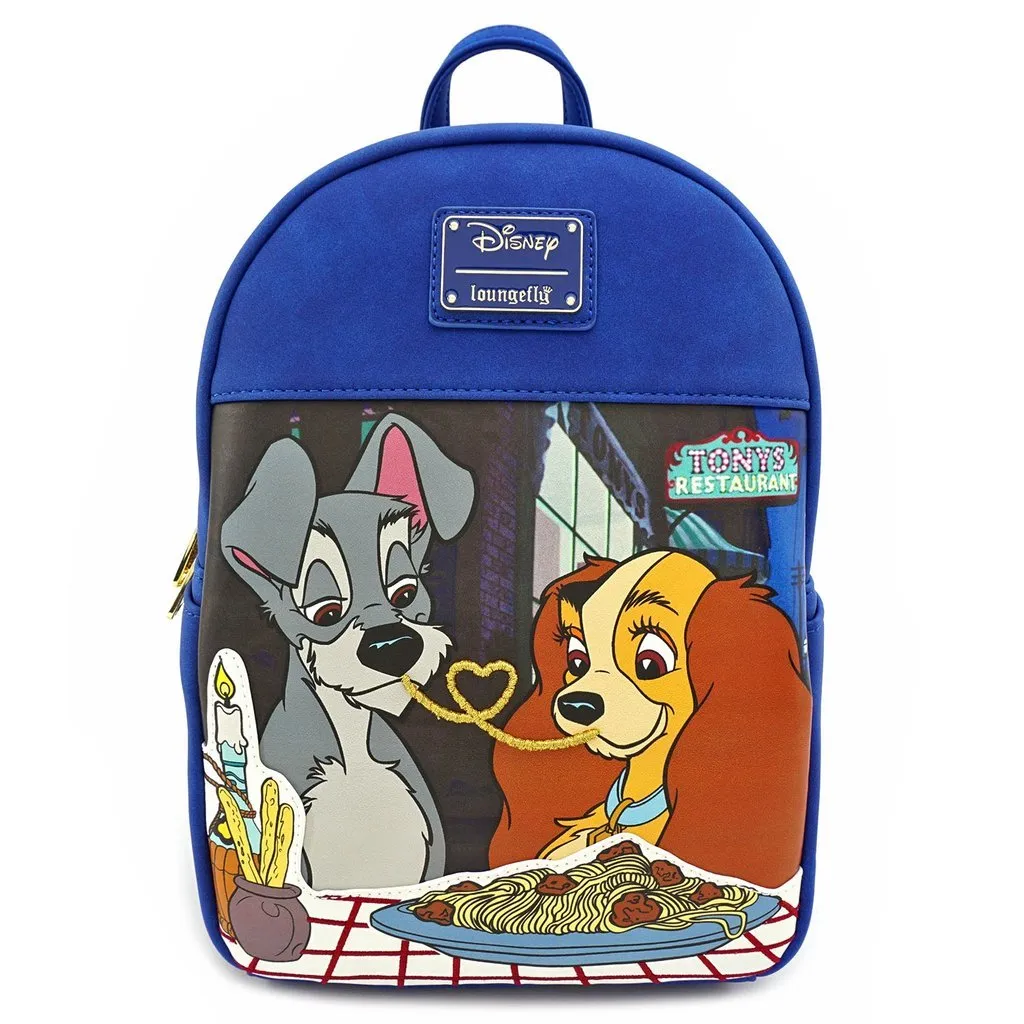 Loungefly X Disney The Lady and the Tramp Mini Backpack