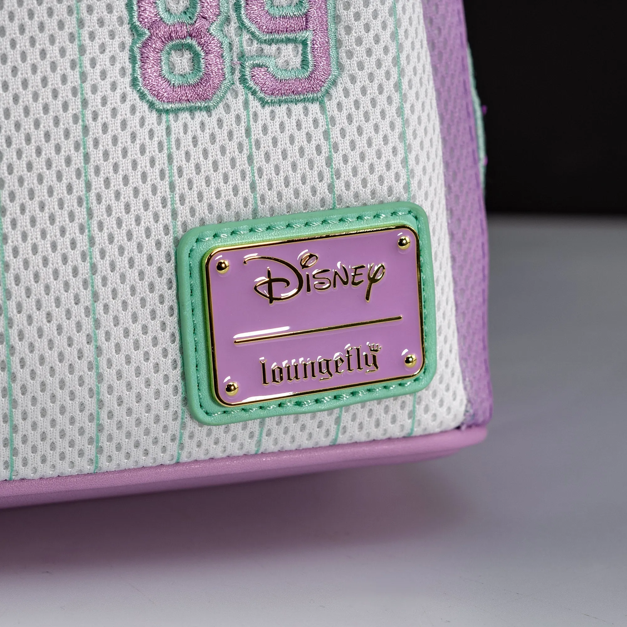 Loungefly x Disney The Little Mermaid Ariel Baseball Jersey Mini Backpack