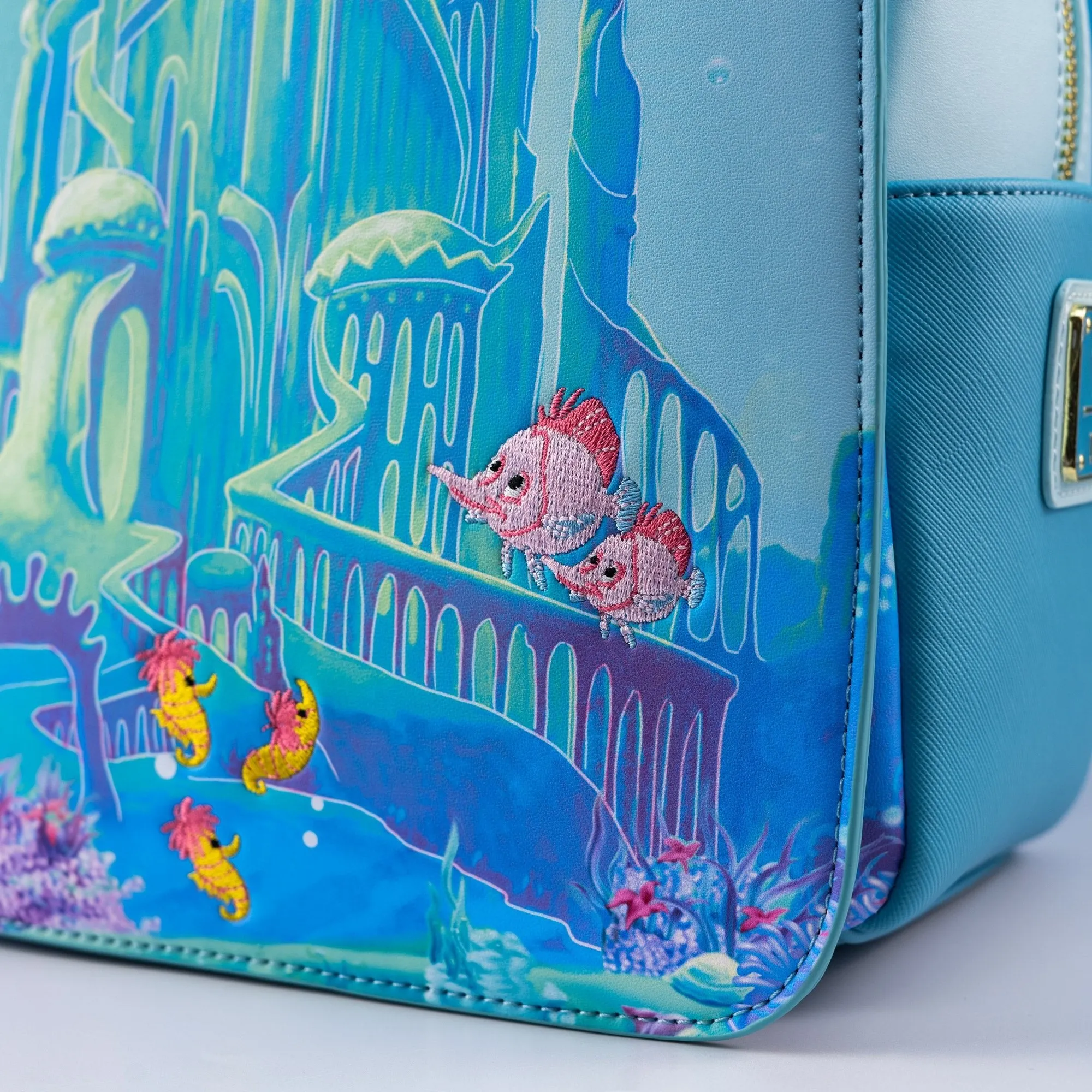Loungefly x Disney The Little Mermaid Castle Window Mini Backpack