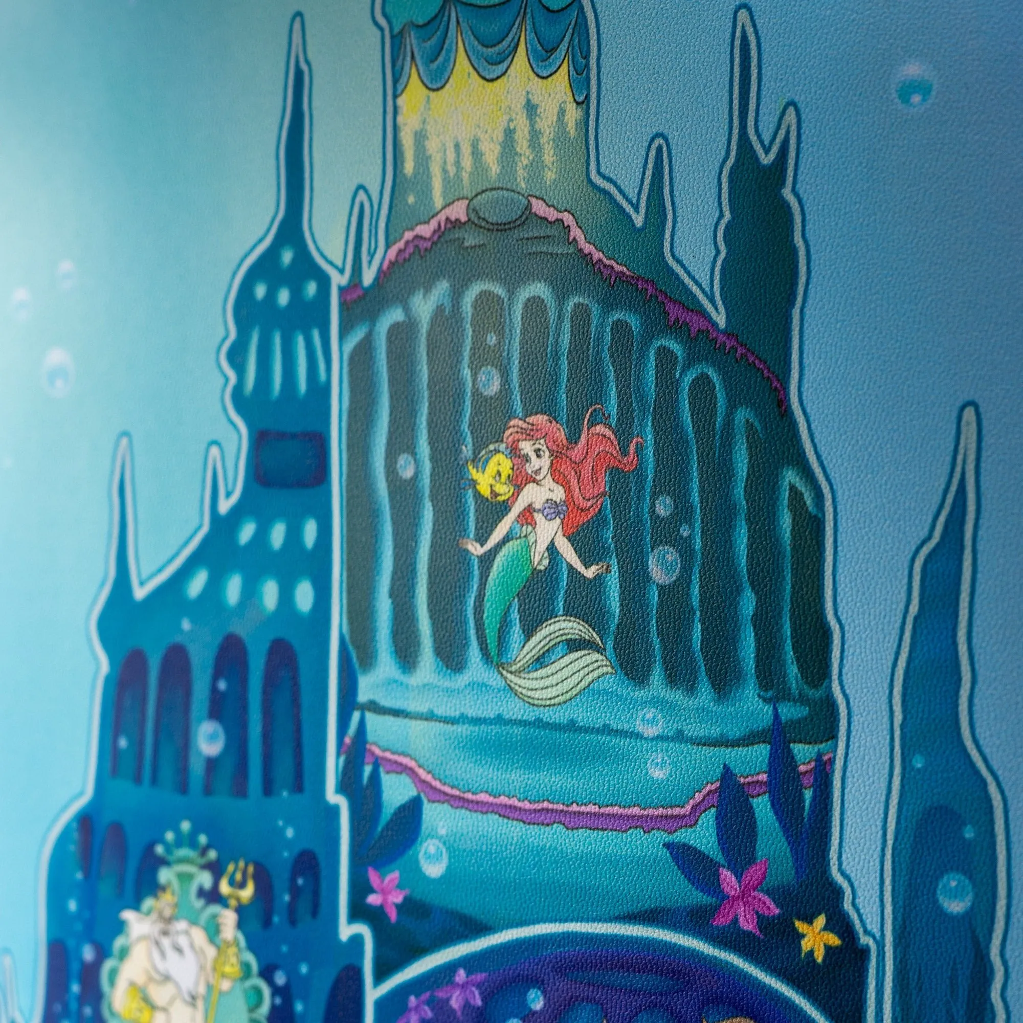 Loungefly x Disney The Little Mermaid Castle Window Mini Backpack
