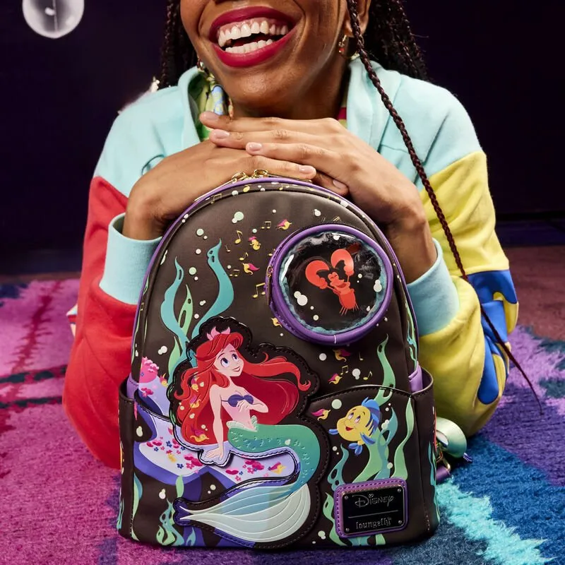 Loungefly x Disney The Little Mermaid Life is The Bubbles Mini Backpack