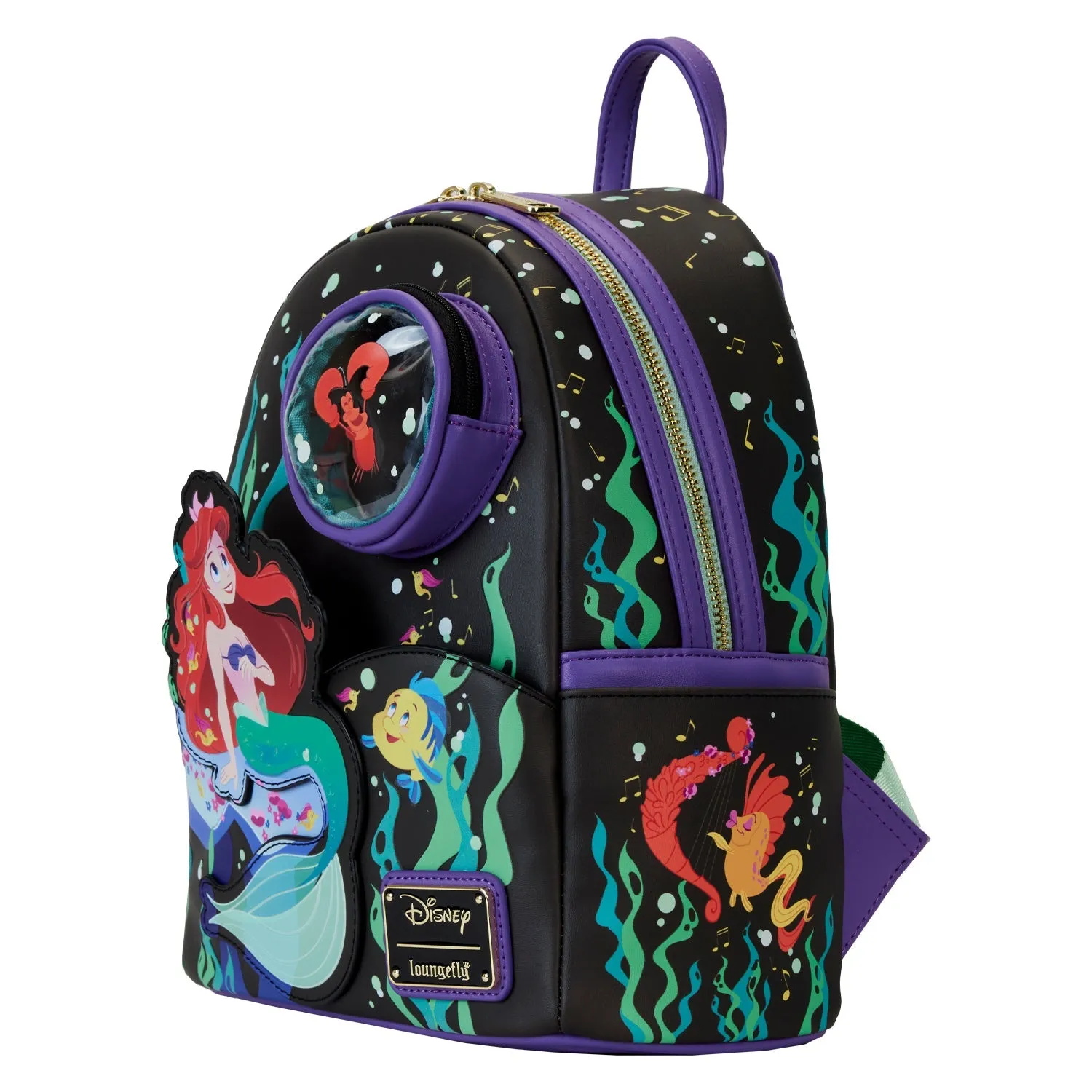 Loungefly x Disney The Little Mermaid Life is The Bubbles Mini Backpack