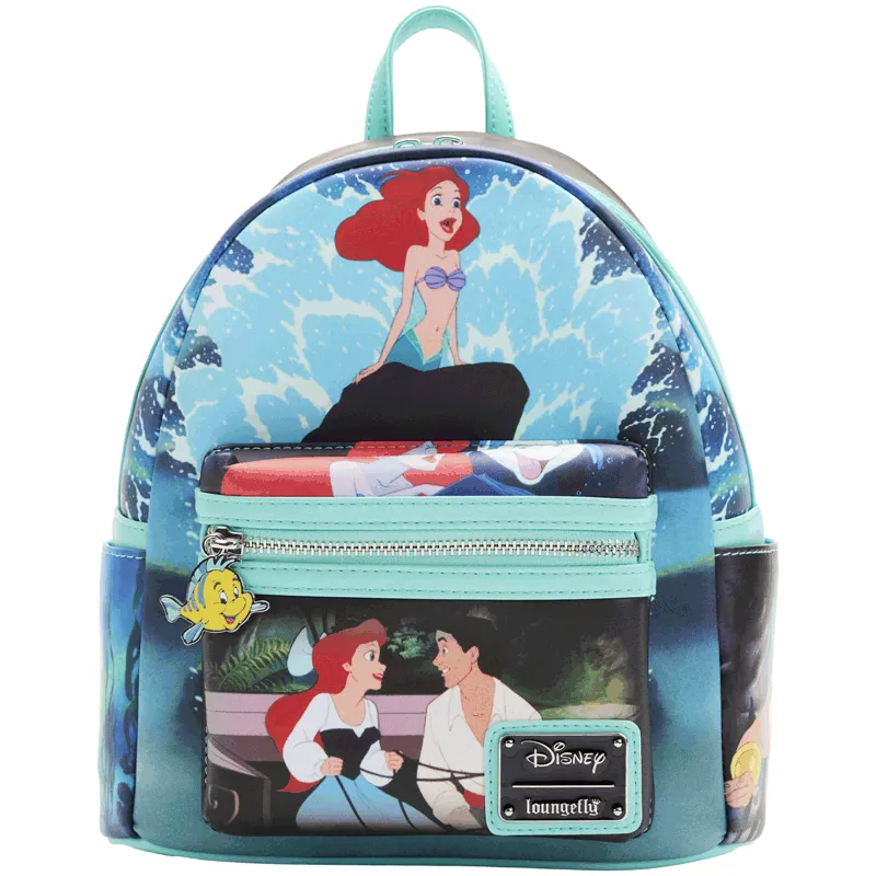 Loungefly x Disney The Little Mermaid Scenes Mini Backpack