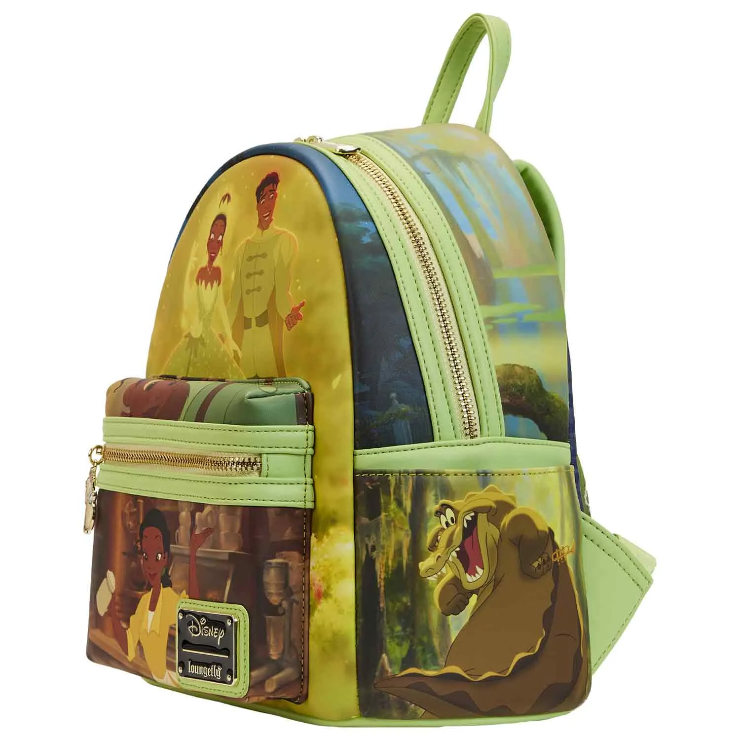 Loungefly x Disney The Princess and The Frog Scenes Mini Backpack