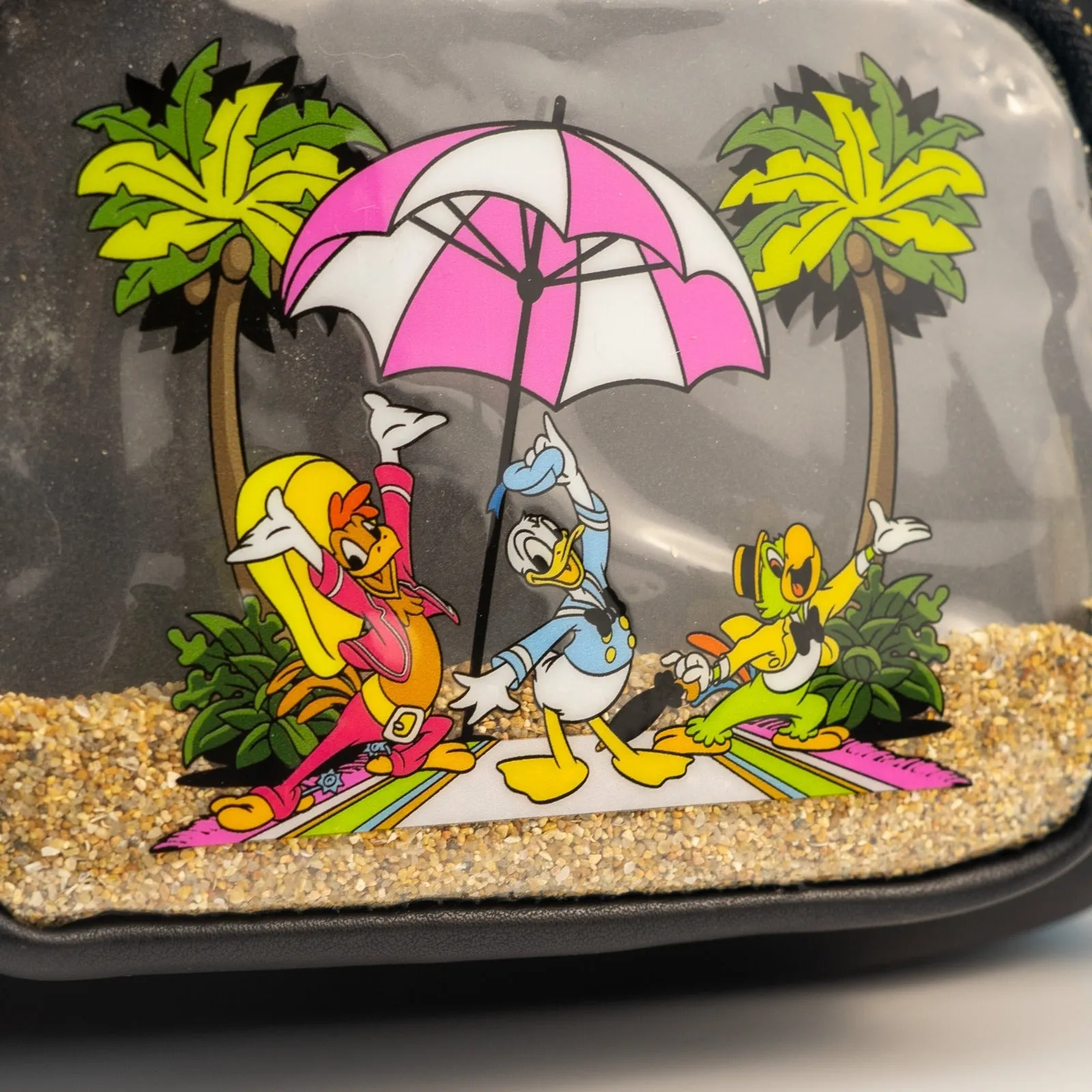 Loungefly x Disney The Three Caballeros Beach Feature Pocket Mini Backpack
