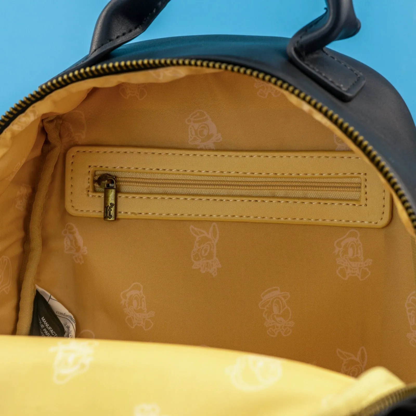 Loungefly x Disney The Three Caballeros Beach Feature Pocket Mini Backpack