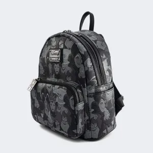 Loungefly x Disney Villains Debossed Loungefly Mini Backpack