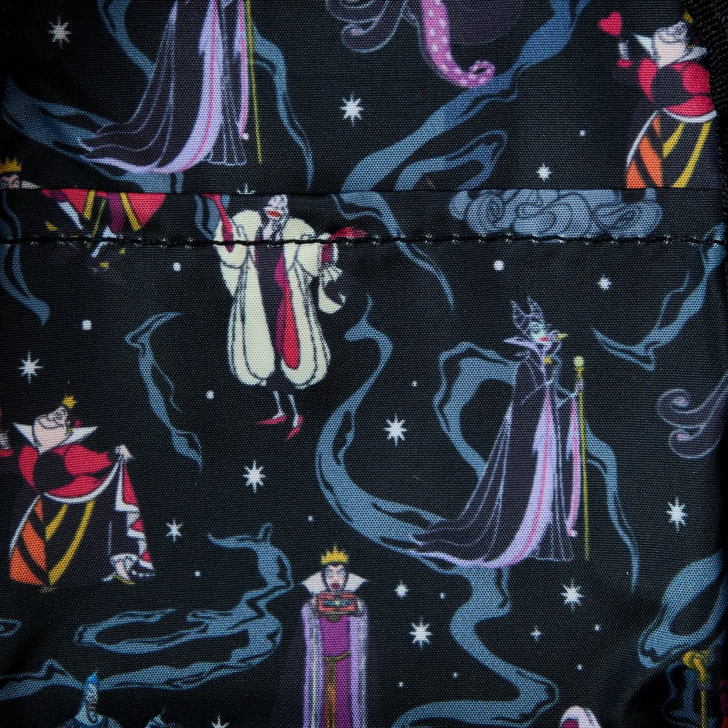 Loungefly x Disney Villains Iridescent Mini Backpack Pencil Case