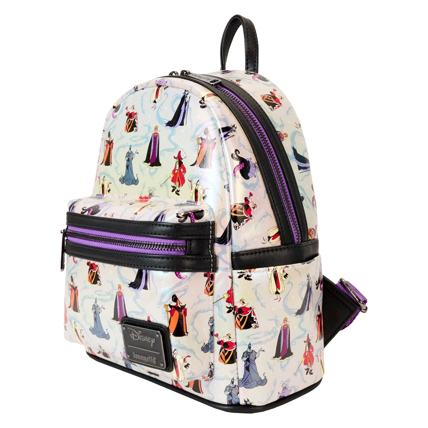 Loungefly x Disney Villains Iridescent Mini Backpack