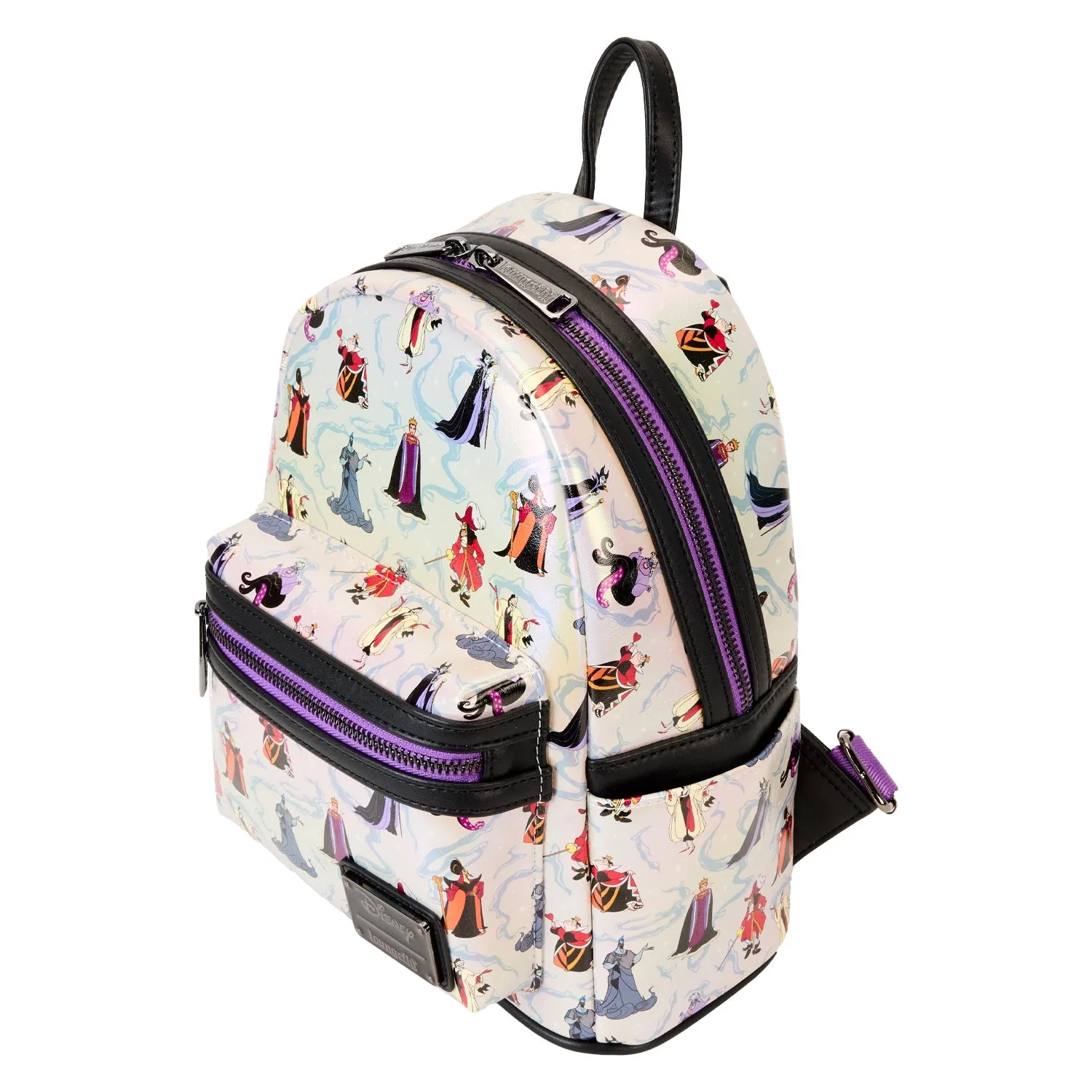 Loungefly x Disney Villains Iridescent Mini Backpack