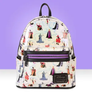 Loungefly x Disney Villains Iridescent Mini Backpack