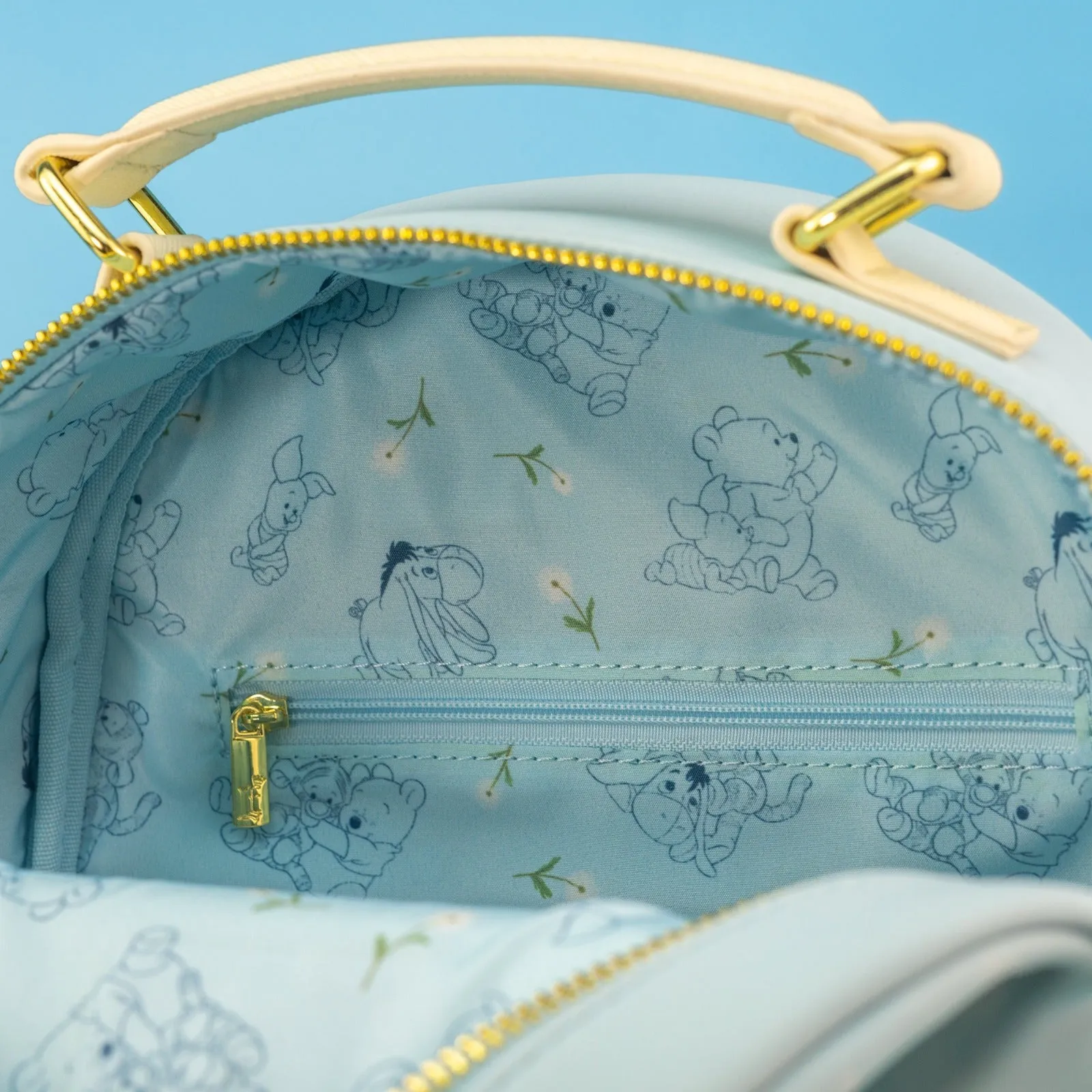 Loungefly x Disney Winnie the Pooh and Friends Pastel Dandelion Fields Mini Backpack
