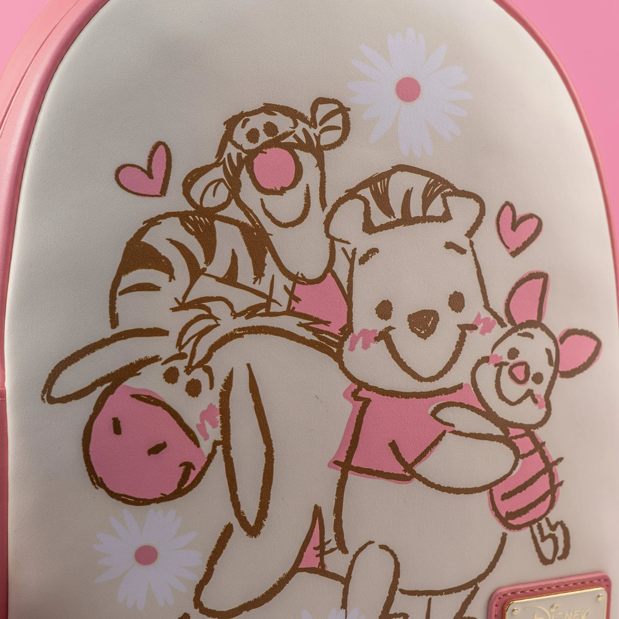 Loungefly x Disney Winnie the Pooh and Friends Sketch Mini Backpack