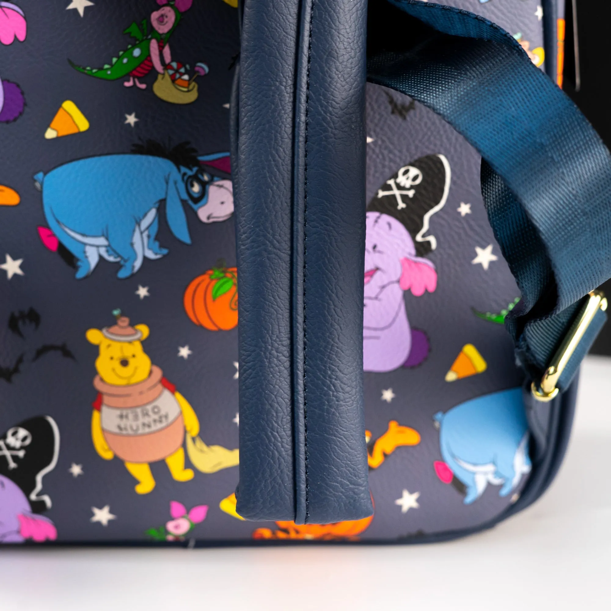 Loungefly x Disney Winnie the Pooh Characters at Halloween AOP Mini Backpack