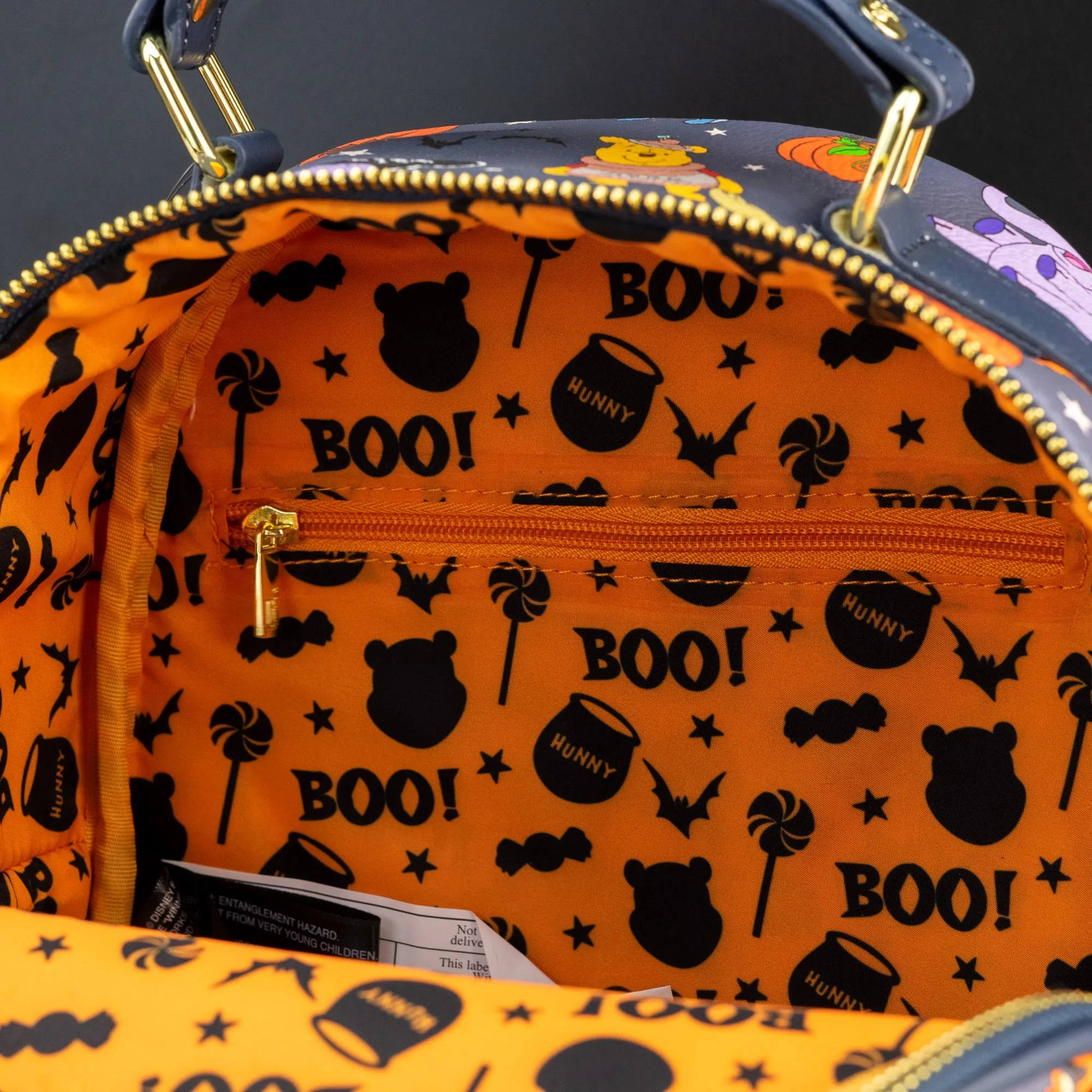Loungefly x Disney Winnie the Pooh Characters at Halloween AOP Mini Backpack