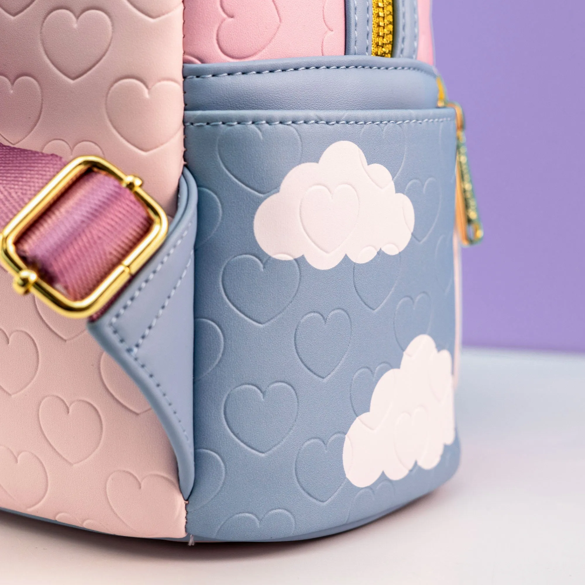 Loungefly x Disney Winnie the Pooh Eeyore Heart Balloons Mini Backpack