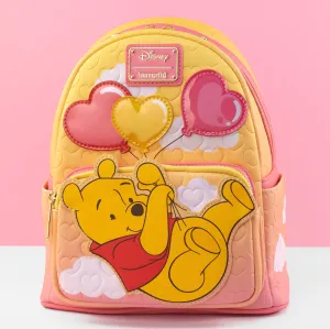 Loungefly x Disney Winnie the Pooh Heart Balloons Mini Backpack