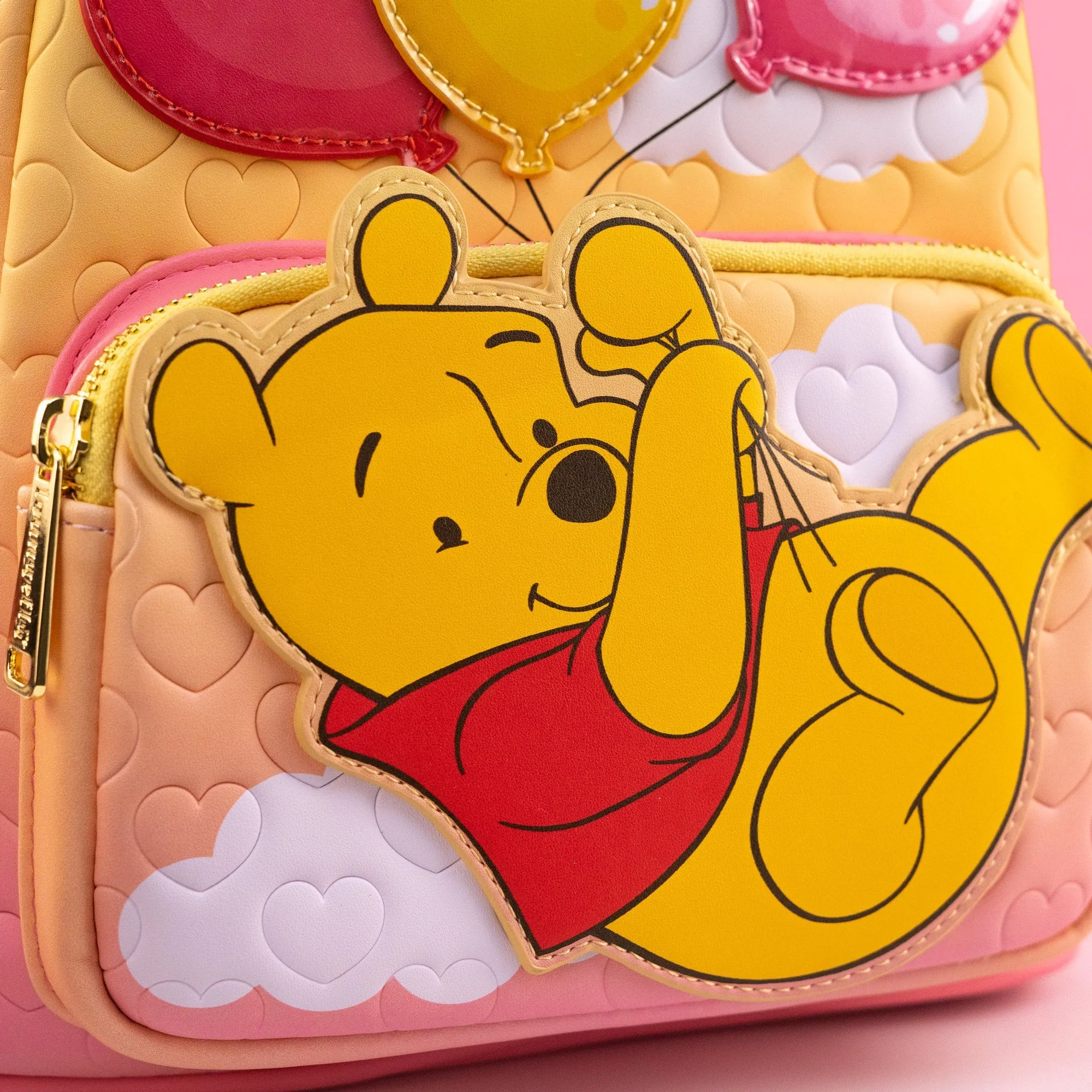 Loungefly x Disney Winnie the Pooh Heart Balloons Mini Backpack