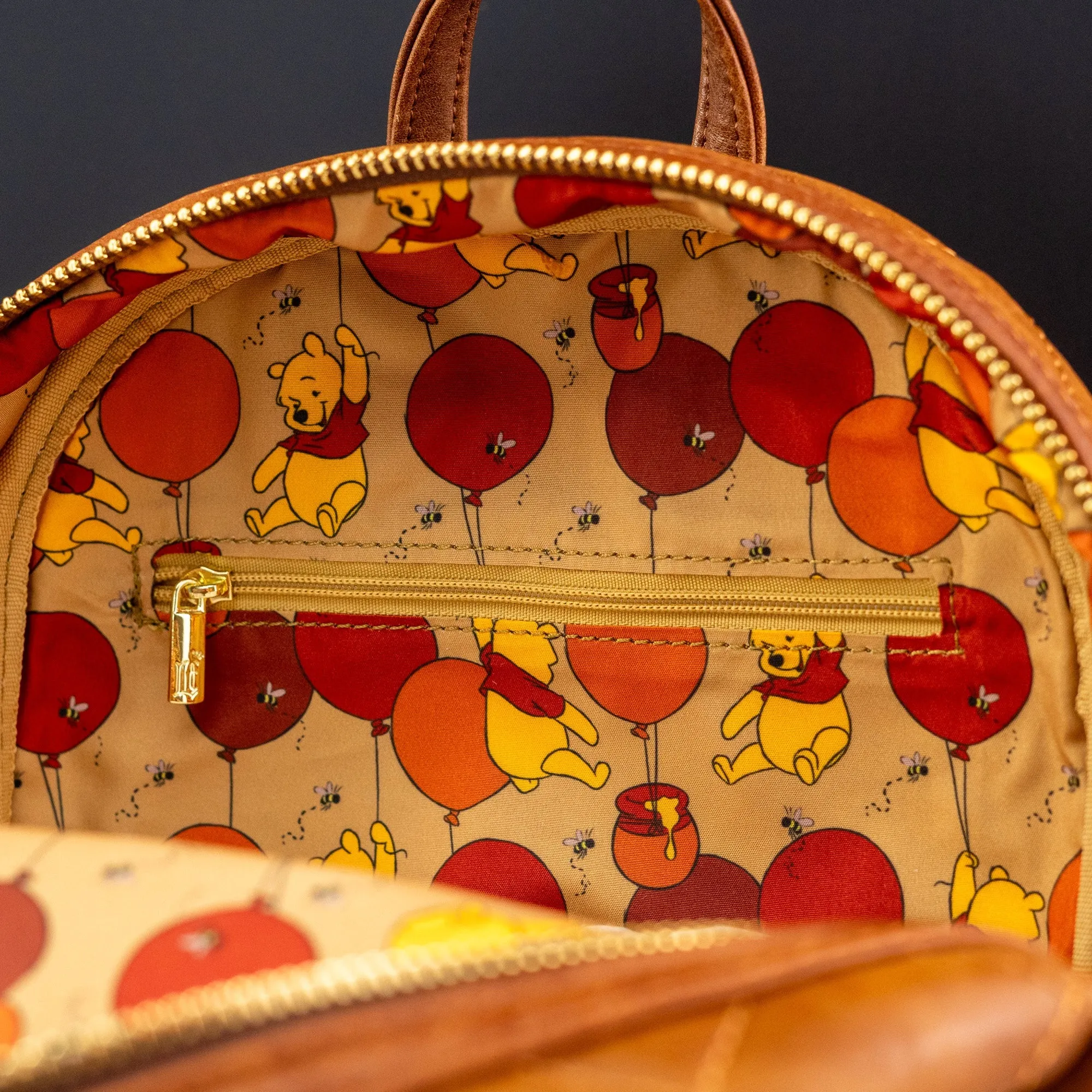 Loungefly x Disney Winnie the Pooh Quilted Mini Backpack