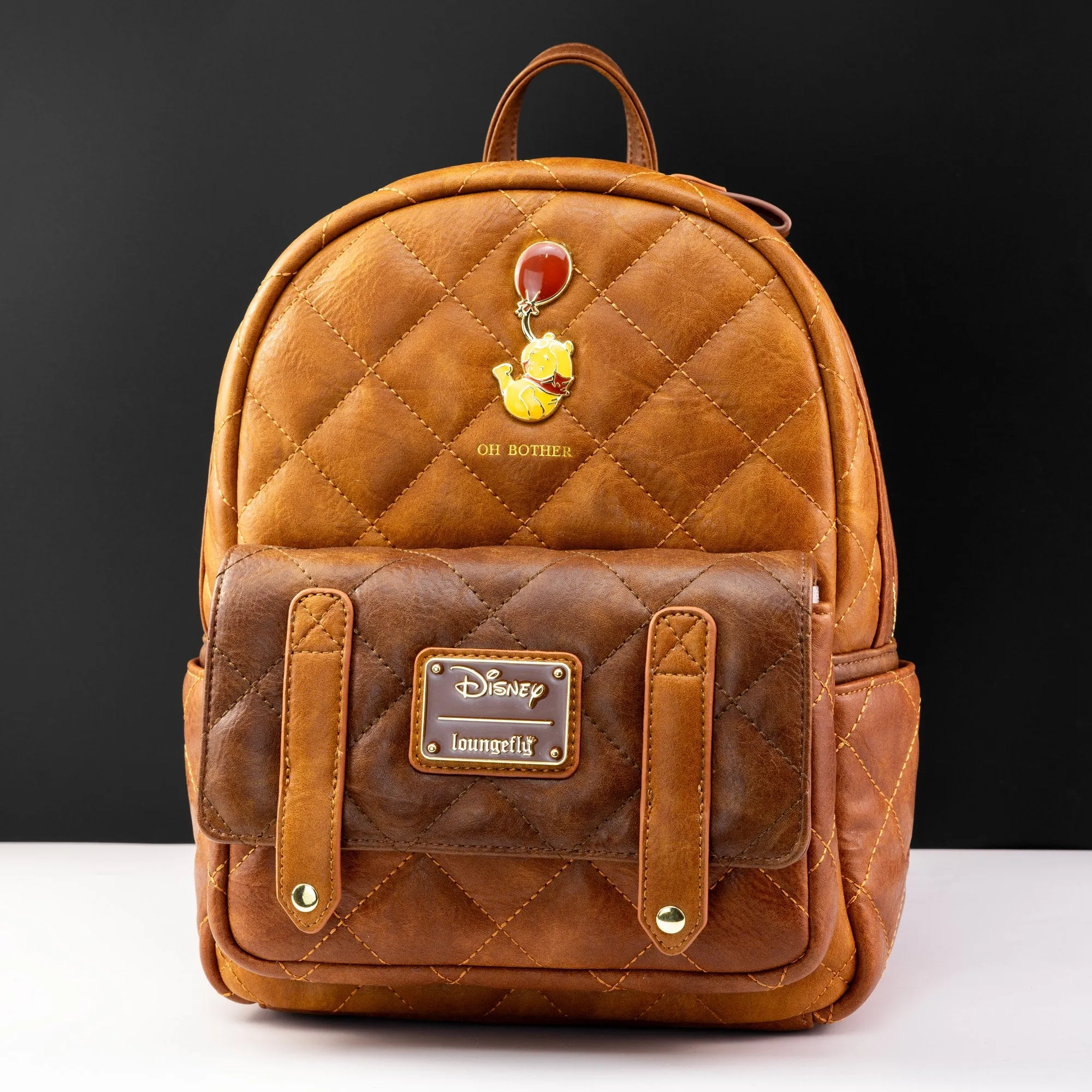 Loungefly x Disney Winnie the Pooh Quilted Mini Backpack