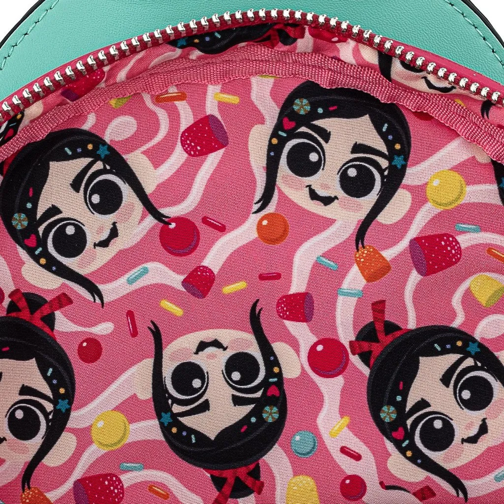 Loungefly x Disney Wreck It Ralph Vanellope Cosplay Mini Backpack