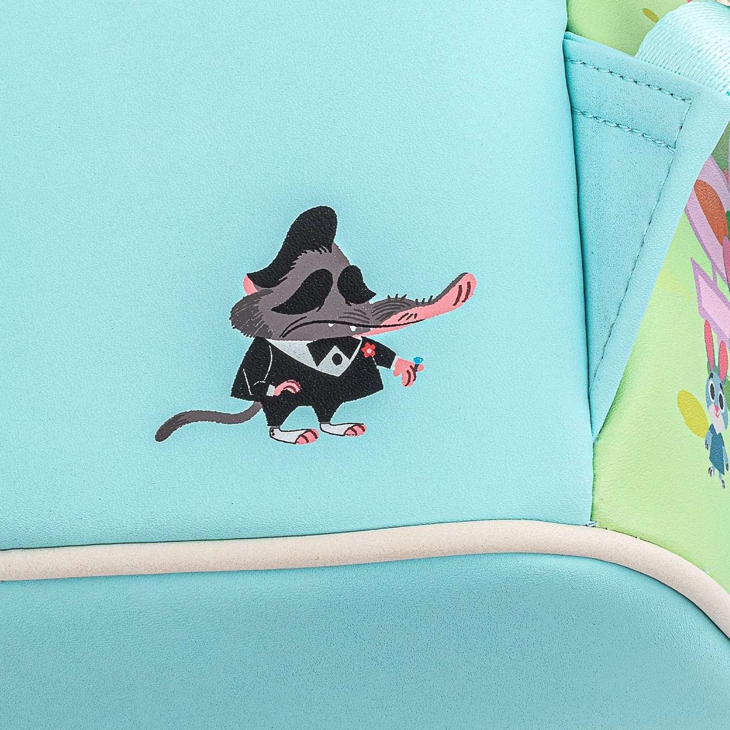 Loungefly x Disney Zootopia Chibi Group Mini Backpack