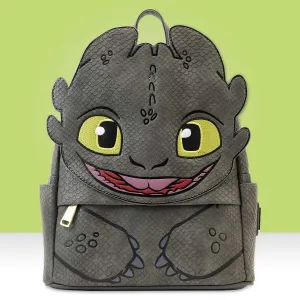 Loungefly x Dreamworks How To Train Your Dragon Toothless Cosplay Mini Backpack