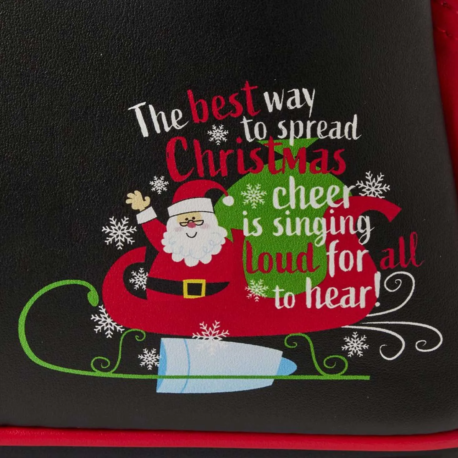 Loungefly x Elf Clausometer Mini Backpack
