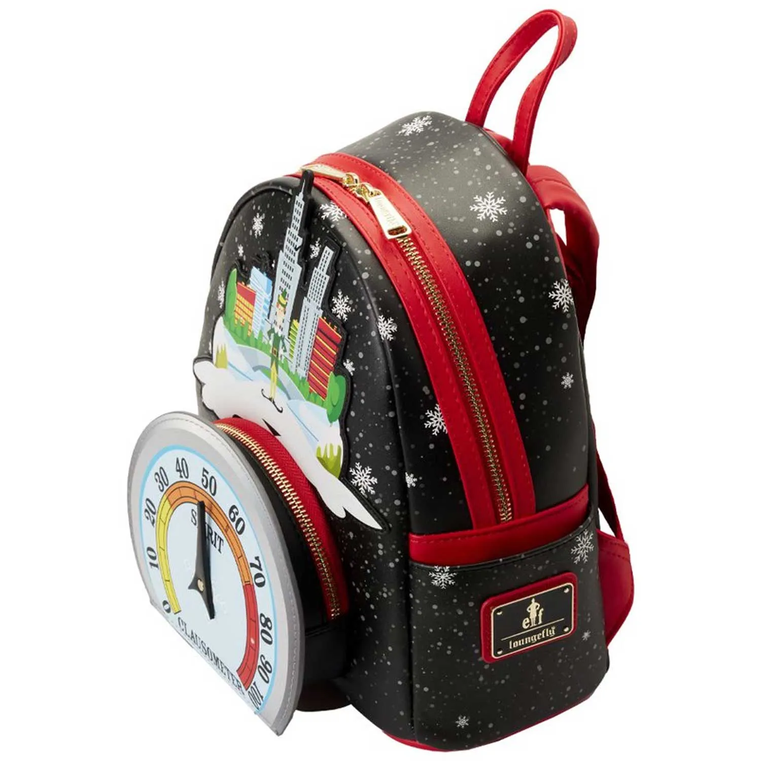 Loungefly x Elf Clausometer Mini Backpack