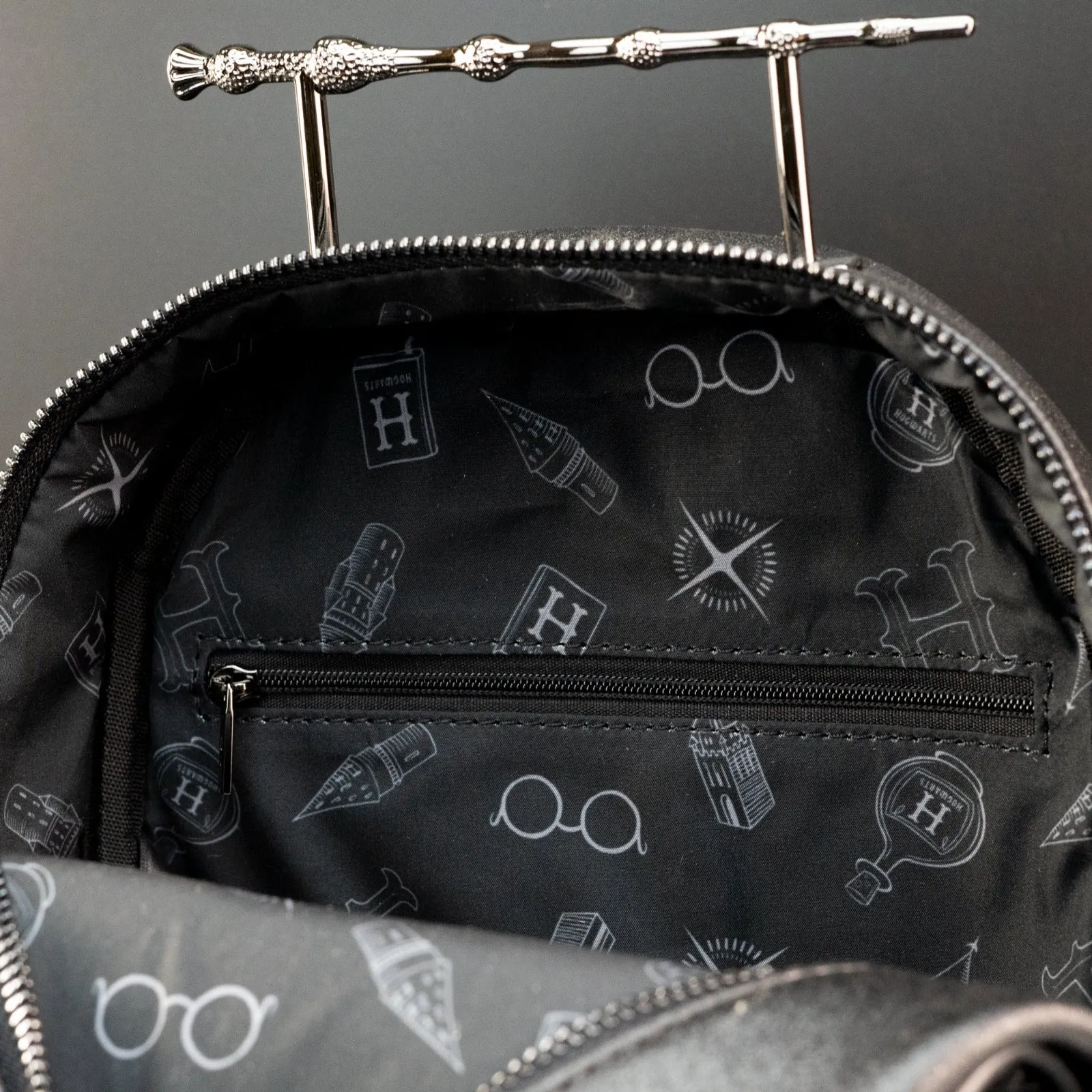 Loungefly x Harry Potter Black Elder Wand Mini Backpack