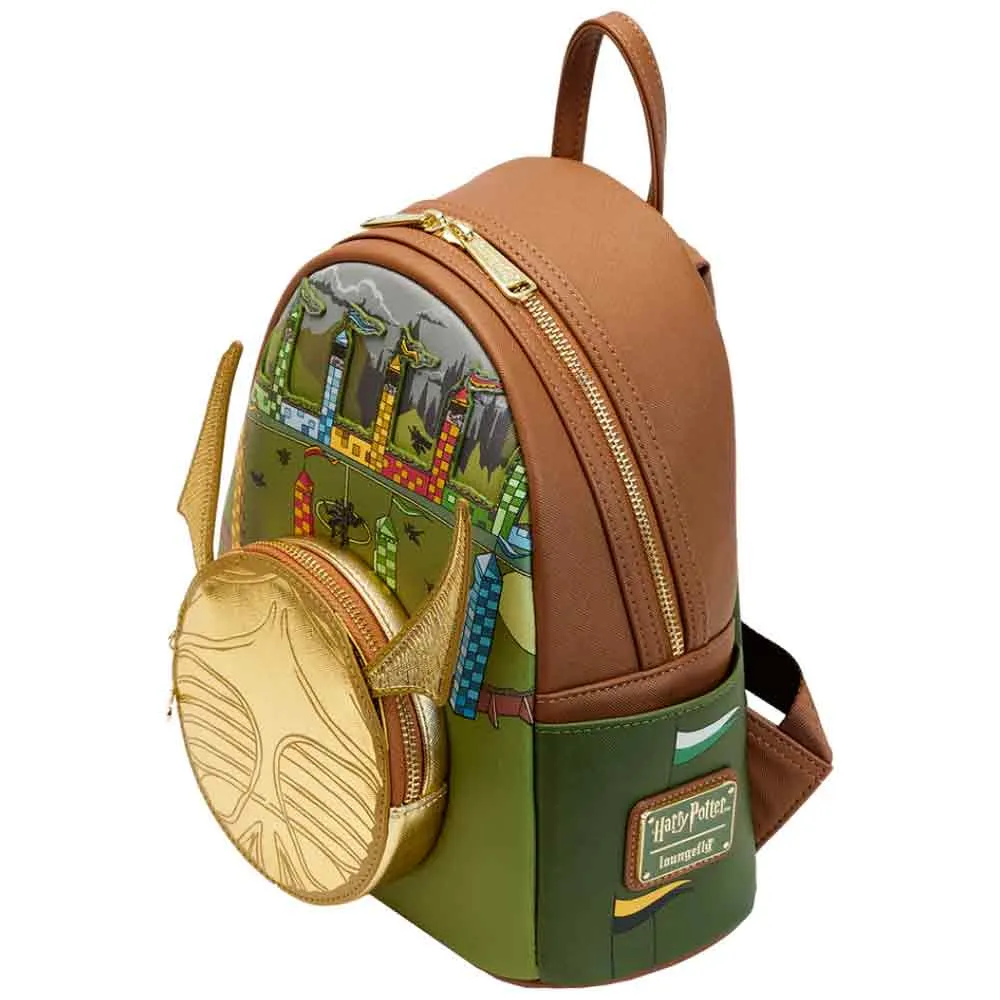 Loungefly x Harry Potter Golden Snitch Mini Backpack