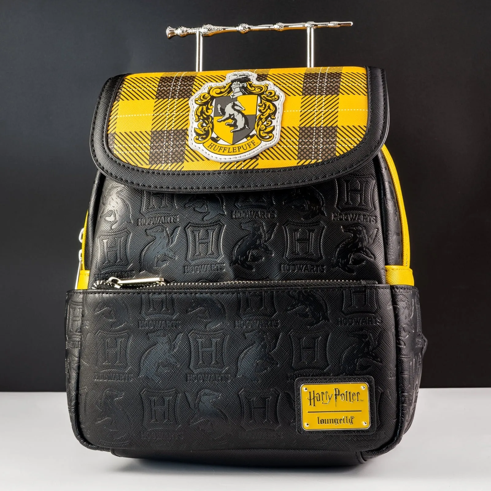 Loungefly x Harry Potter Hufflepuff Elder Wand Mini Backpack